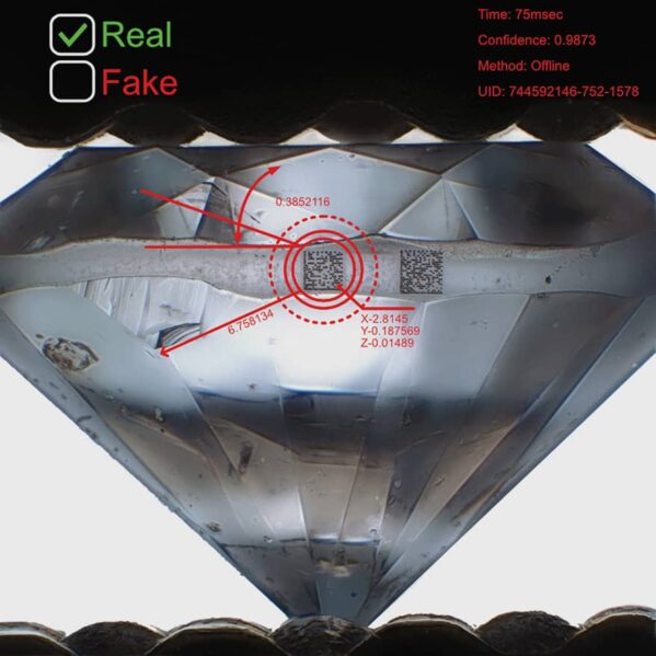 PhotoScribe Attains Patent for Secured Diamond and Gemstone Identification